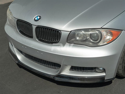 RW Carbon BMW E82 E88 Carbon Fiber Front Lip Spoiler-Exterior-Silicon Valley Bimmer