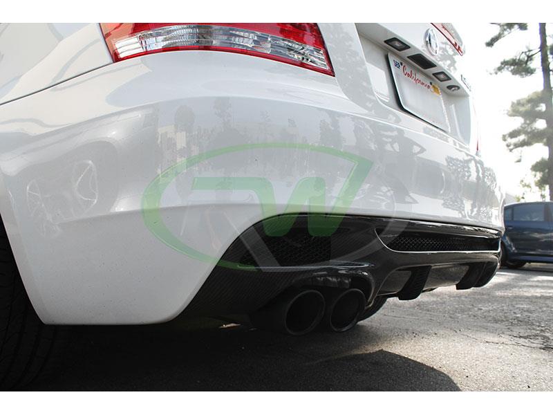 RW Carbon BMW E82 E88 Perf. Style Carbon Fiber Diffuser-Exterior-Silicon Valley Bimmer