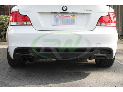 RW Carbon BMW E82 E88 Perf. Style Carbon Fiber Diffuser-Exterior-Silicon Valley Bimmer