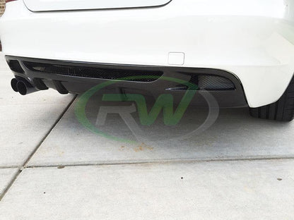 RW Carbon BMW E82 E88 Perf. Style Carbon Fiber Diffuser-Exterior-Silicon Valley Bimmer