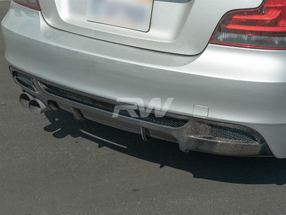 RW Carbon BMW E82 E88 Perf. Style Carbon Fiber Diffuser-Exterior-Silicon Valley Bimmer
