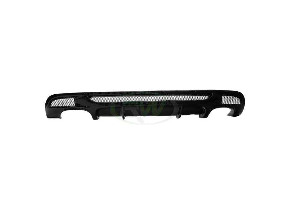 RW Carbon BMW E82 E88 Perf. Style Carbon Fiber Diffuser-Exterior-Silicon Valley Bimmer
