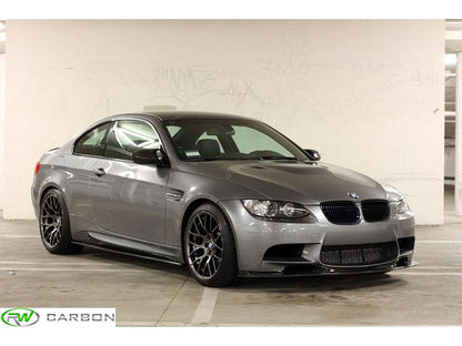 RW Carbon BMW E92 E93 M3 Carbon Fiber Side Skirt Extensions-Exterior-Silicon Valley Bimmer