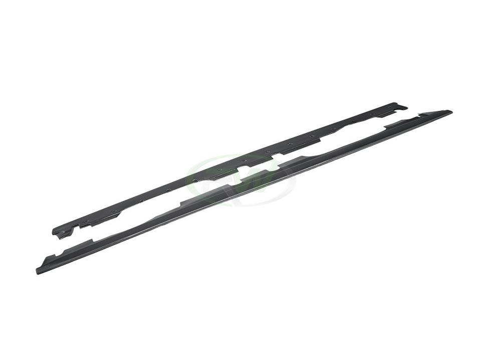 RW Carbon BMW E92 E93 M3 Carbon Fiber Side Skirt Extensions-Exterior-Silicon Valley Bimmer