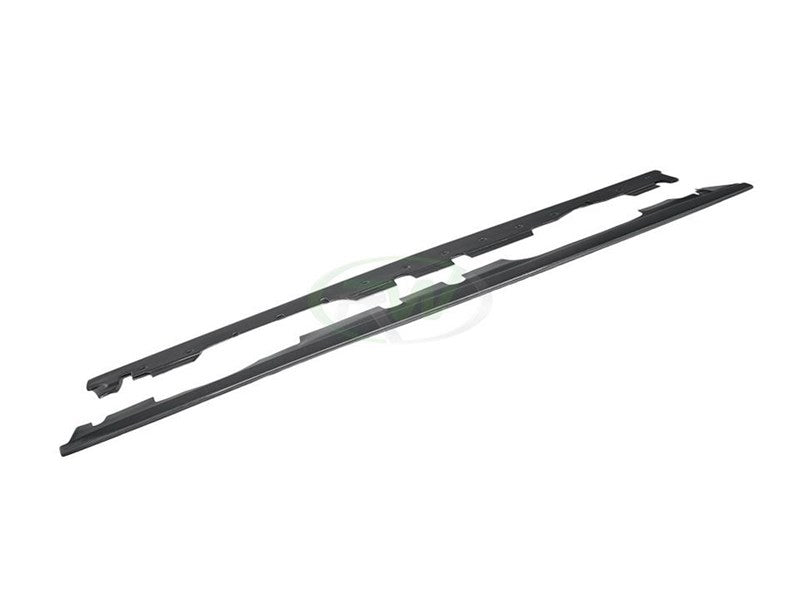 RW Carbon BMW E92 E93 M3 Carbon Fiber Side Skirt Extensions-Exterior-Silicon Valley Bimmer
