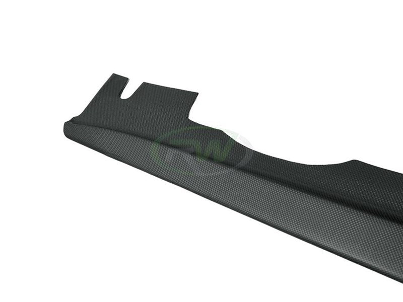 RW Carbon BMW E92 E93 M3 Carbon Fiber Side Skirt Extensions-Exterior-Silicon Valley Bimmer