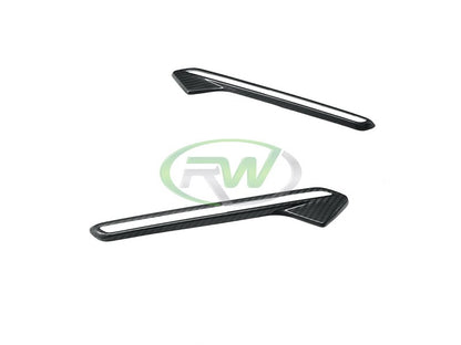 RW Carbon BMW F06 F12 F13 M6 Carbon Fiber Fender Trim-Exterior-Silicon Valley Bimmer