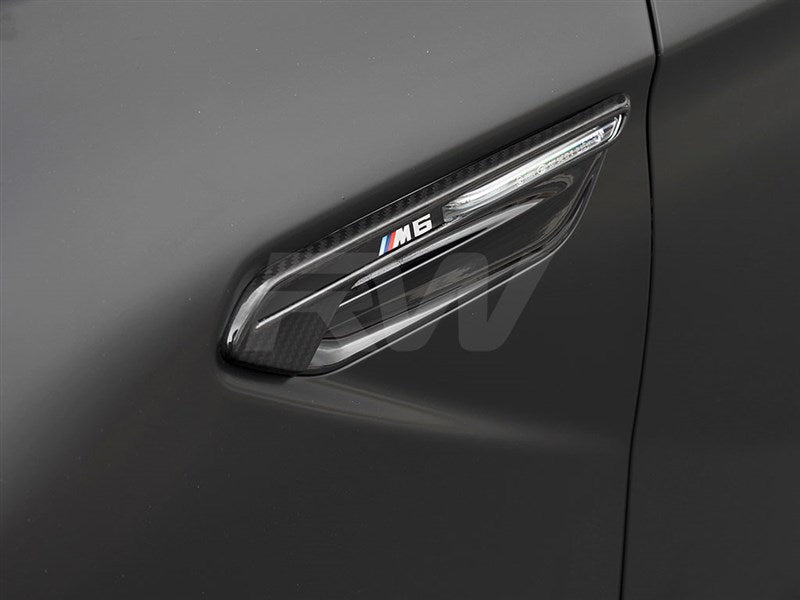 RW Carbon BMW F06 F12 F13 M6 Carbon Fiber Fender Trim-Exterior-Silicon Valley Bimmer