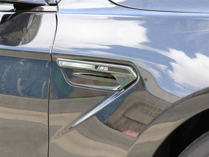 RW Carbon BMW F06 F12 F13 M6 Carbon Fiber Fender Trim-Exterior-Silicon Valley Bimmer