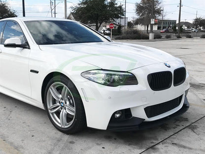 RW Carbon BMW F10 F11 Performance Style Front Lip Spoiler-Exterior-Silicon Valley Bimmer