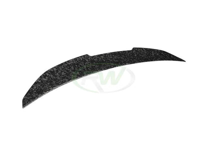 RW Carbon BMW F10 GTX Forged Carbon Trunk Spoiler-Exterior-Silicon Valley Bimmer