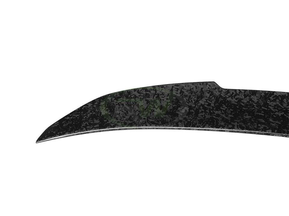 RW Carbon BMW F10 GTX Forged Carbon Trunk Spoiler-Exterior-Silicon Valley Bimmer