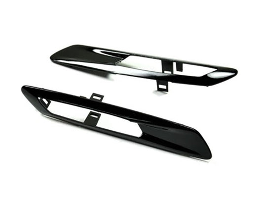 RW Carbon BMW F10 Gloss Black Fender Light Trim-Exterior-Silicon Valley Bimmer