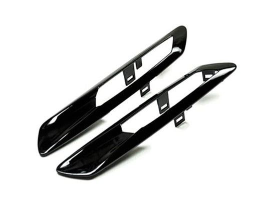 RW Carbon BMW F10 Gloss Black Fender Light Trim-Exterior-Silicon Valley Bimmer