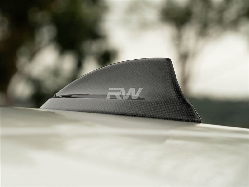RW Carbon BMW F15 F16 F85 F86 Carbon Fiber Antenna Cover-Exterior-Silicon Valley Bimmer