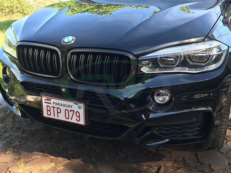 RW Carbon BMW F15 F16 F85 F86 Carbon Fiber Grilles-Exterior-Silicon Valley Bimmer