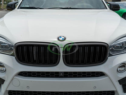 RW Carbon BMW F15 F16 F85 F86 Carbon Fiber Grilles-Exterior-Silicon Valley Bimmer