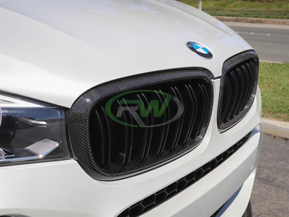 RW Carbon BMW F15 F16 F85 F86 Carbon Fiber Grilles-Exterior-Silicon Valley Bimmer