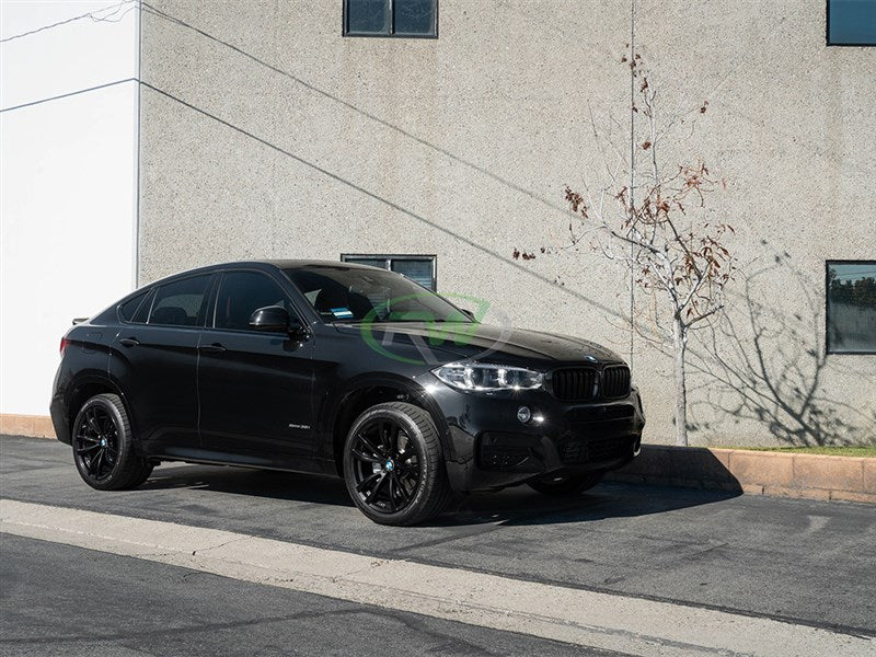 RW Carbon BMW F15 F16 F85 F86 Gloss Black Grilles-Exterior-Silicon Valley Bimmer