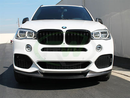 RW Carbon BMW F15 F16 F85 F86 Gloss Black Grilles-Exterior-Silicon Valley Bimmer