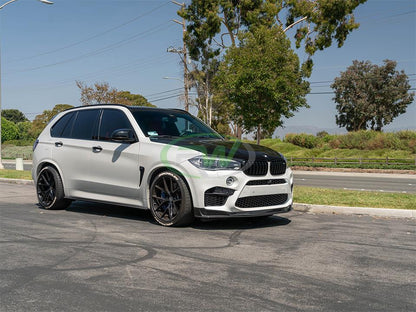RW Carbon BMW F15 X5 F85 X5M CF Side Skirt Extensions-Exterior-Silicon Valley Bimmer