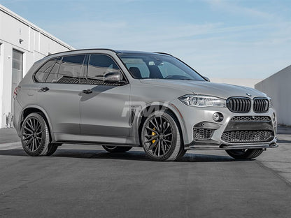 RW Carbon BMW F15 X5 F85 X5M CF Side Skirt Extensions-Exterior-Silicon Valley Bimmer