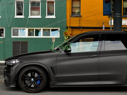 RW Carbon BMW F15 X5 F85 X5M CF Side Skirt Extensions-Exterior-Silicon Valley Bimmer