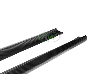 RW Carbon BMW F15 X5 F85 X5M CF Side Skirt Extensions-Exterior-Silicon Valley Bimmer