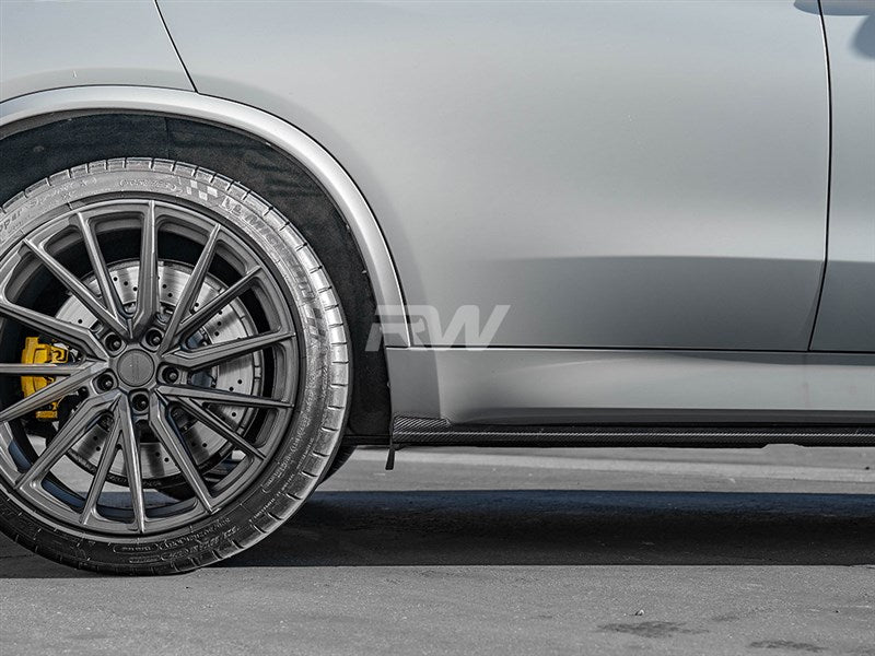 RW Carbon BMW F15 X5 F85 X5M CF Side Skirt Extensions-Exterior-Silicon Valley Bimmer