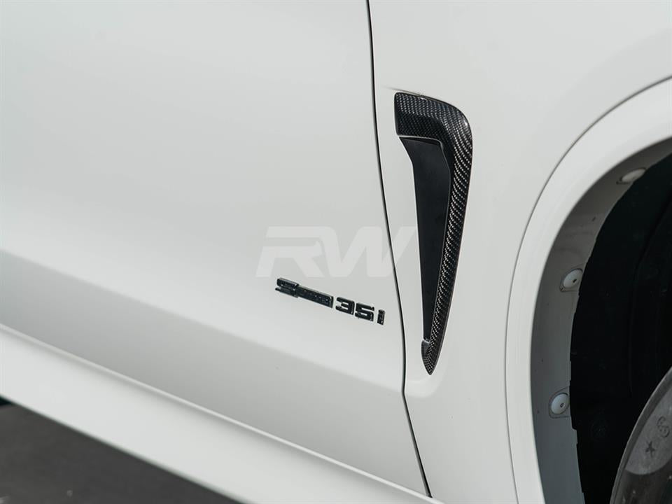 RW Carbon BMW F15 X5 F85 X5M Carbon Fiber Fender Trims-Exterior-Silicon Valley Bimmer