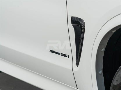 RW Carbon BMW F15 X5 F85 X5M Carbon Fiber Fender Trims-Exterior-Silicon Valley Bimmer