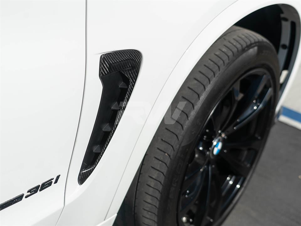 RW Carbon BMW F15 X5 F85 X5M Carbon Fiber Fender Trims-Exterior-Silicon Valley Bimmer