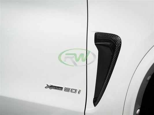 RW Carbon BMW F15 X5 F85 X5M Carbon Fiber Fender Trims-Exterior-Silicon Valley Bimmer