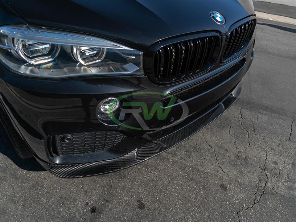 RW Carbon BMW F15 X5 M Sport 3D Style Carbon Fiber Front Lip-Exterior-Silicon Valley Bimmer