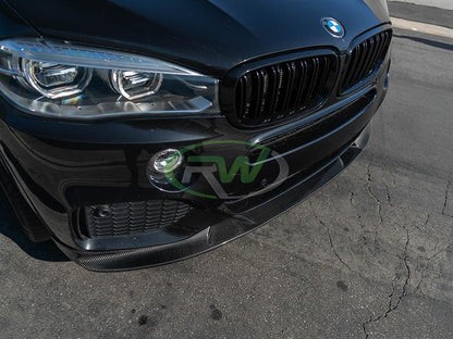RW Carbon BMW F15 X5 M Sport 3D Style Carbon Fiber Front Lip-Exterior-Silicon Valley Bimmer