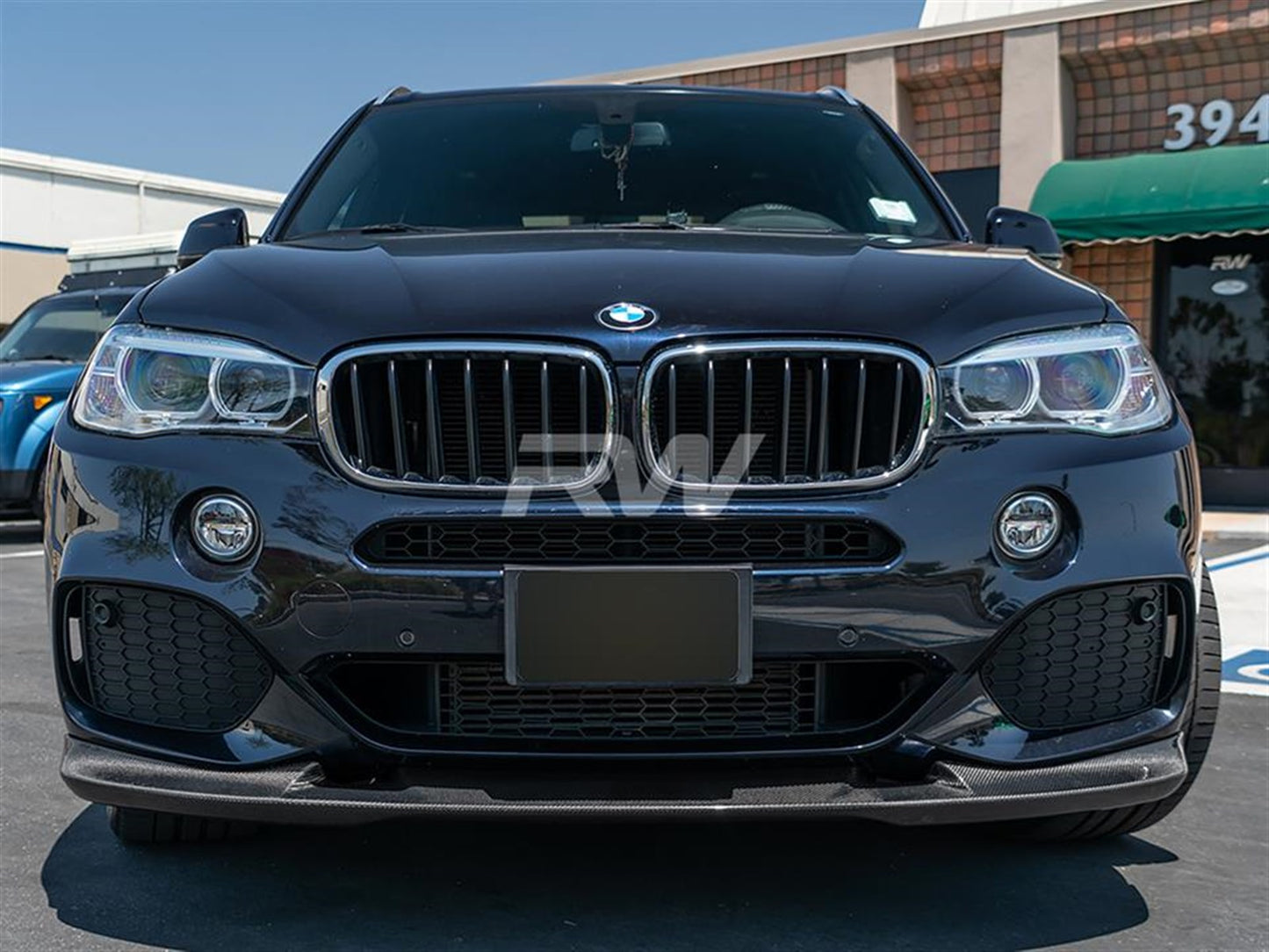 RW Carbon BMW F15 X5 M Sport 3D Style Carbon Fiber Front Lip-Exterior-Silicon Valley Bimmer