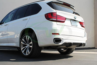 RW Carbon BMW F15 X5 M Sport Carbon Fiber Rear Diffuser-Exterior-Silicon Valley Bimmer