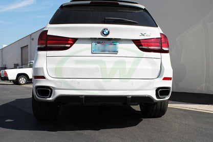RW Carbon BMW F15 X5 M Sport Carbon Fiber Rear Diffuser-Exterior-Silicon Valley Bimmer