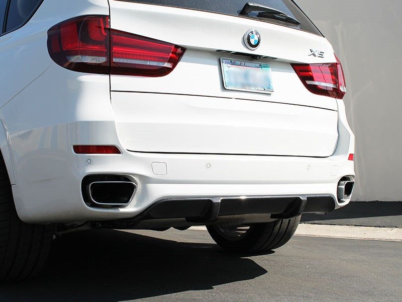 RW Carbon BMW F15 X5 M Sport Carbon Fiber Rear Diffuser-Exterior-Silicon Valley Bimmer