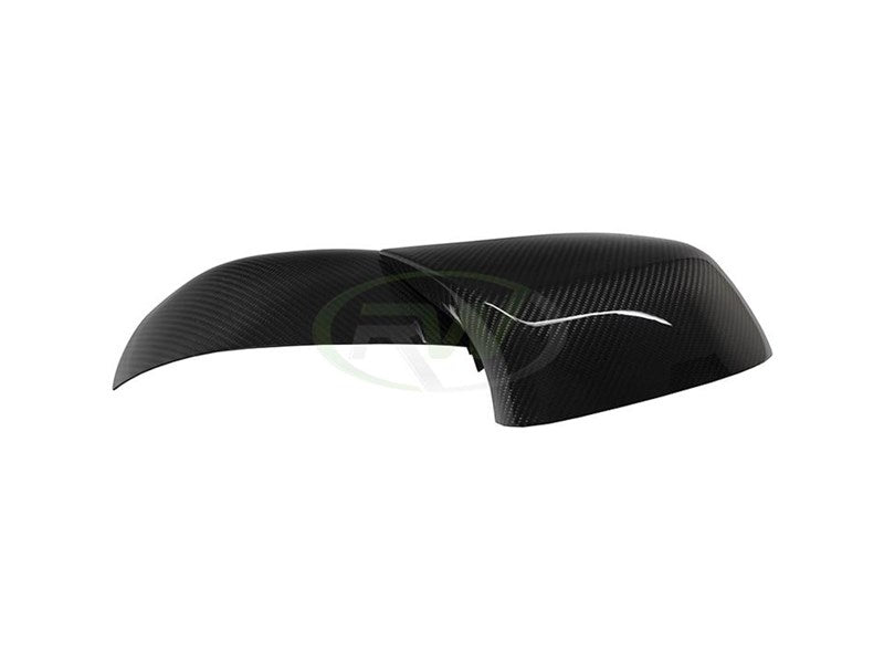 RW Carbon BMW F15 X5/F16 X6 M Style Dry CF Mirror Caps-Exterior-Silicon Valley Bimmer