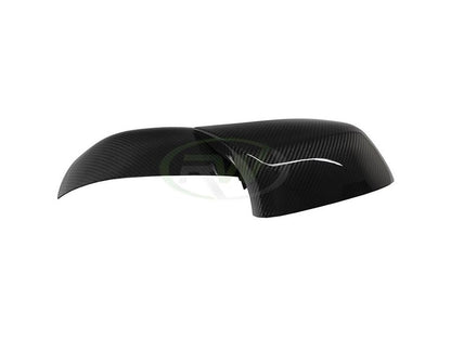 RW Carbon BMW F15 X5/F16 X6 M Style Dry CF Mirror Caps-Exterior-Silicon Valley Bimmer