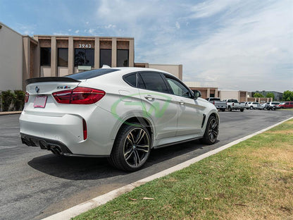 RW Carbon BMW F16 X6 F86 X6M 3D Style CF Trunk Spoiler-Exterior-Silicon Valley Bimmer