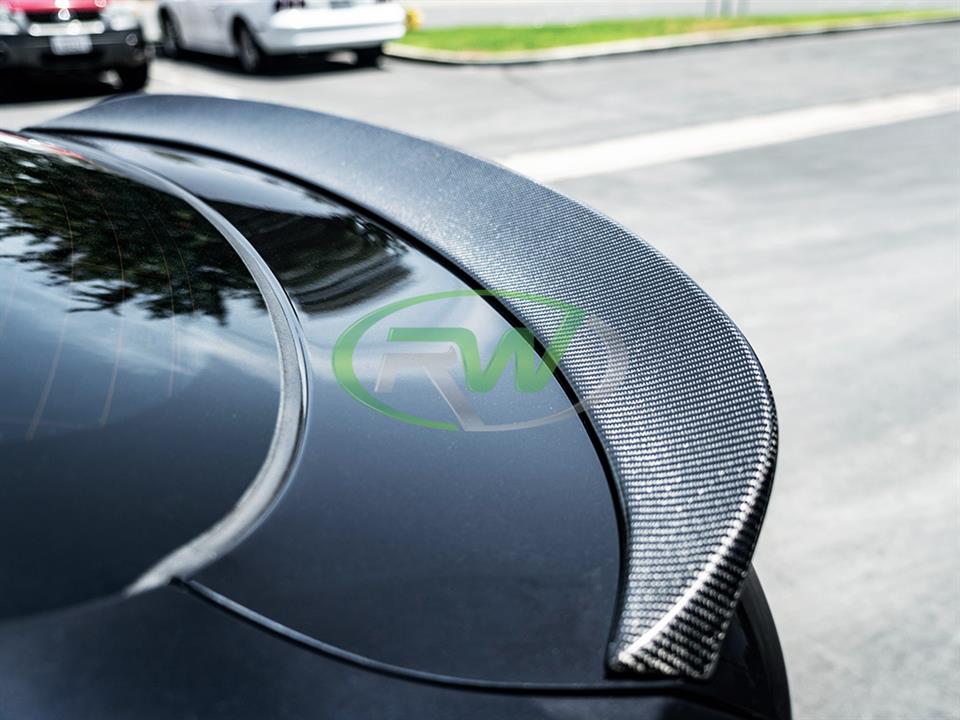 RW Carbon BMW F16 X6 F86 X6M 3D Style CF Trunk Spoiler-Exterior-Silicon Valley Bimmer