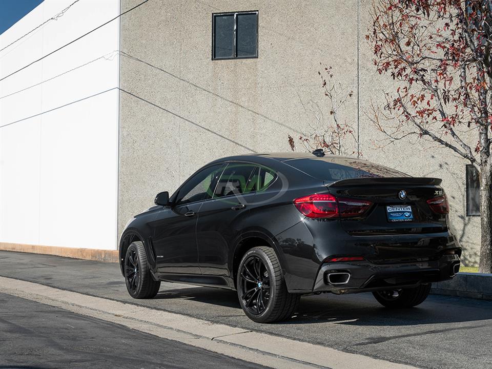 RW Carbon BMW F16 X6 F86 X6M 3D Style CF Trunk Spoiler-Exterior-Silicon Valley Bimmer