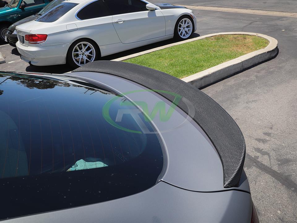 RW Carbon BMW F16 X6 F86 X6M 3D Style CF Trunk Spoiler-Exterior-Silicon Valley Bimmer