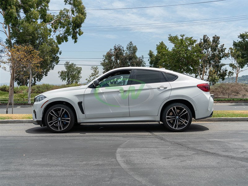 RW Carbon BMW F16 X6 F86 X6M CF Side Skirt Extensions-Exterior-Silicon Valley Bimmer