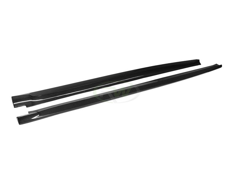 RW Carbon BMW F16 X6 F86 X6M CF Side Skirt Extensions-Exterior-Silicon Valley Bimmer