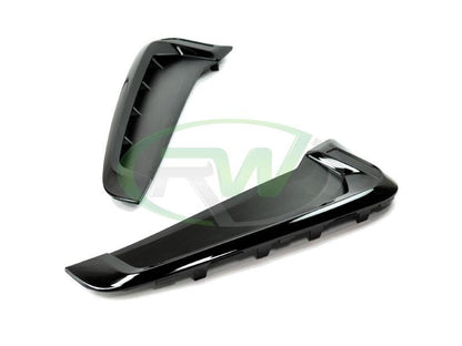 RW Carbon BMW F16 X6 F86 X6M Gloss Black Fender Trims-Exterior-Silicon Valley Bimmer