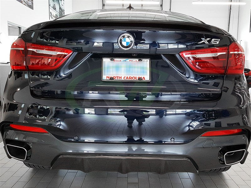 RW Carbon BMW F16 X6 M Sport Carbon Fiber Diffuser-Exterior-Silicon Valley Bimmer