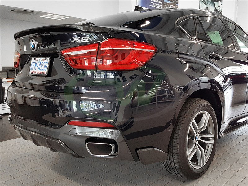 RW Carbon BMW F16 X6 M Sport Carbon Fiber Diffuser-Exterior-Silicon Valley Bimmer